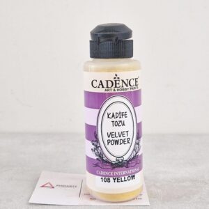 CADENCE| PÓ DE VELUDO AMARELO 120ML