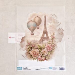 ARTIS DECOR| TRANSFER PARIS  25X30CM