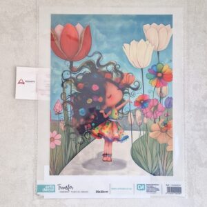 ARTIS DECOR| TRANSFER PASSEIO DE VERÃO   25X30CM