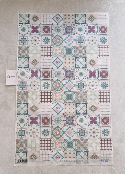 PAPEL DE ARROZ| AZULEJOS 1804 32.5X54CM