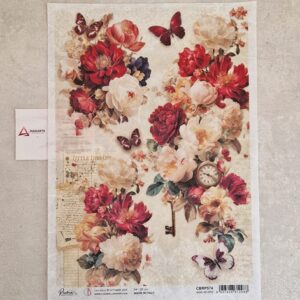 PAPEL DE ARROZ| CIAOBELLA ROSE 21X29.7CM