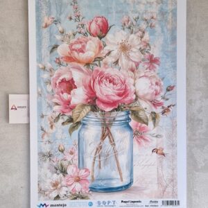 PAPEL DE ARROZ SOFT A3- 5941- 30X41CM