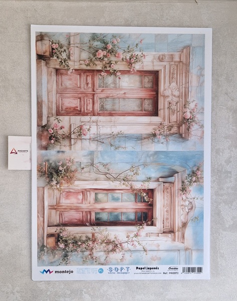 PAPEL DE ARROZ SOFT A3 -5972- 30X41CM