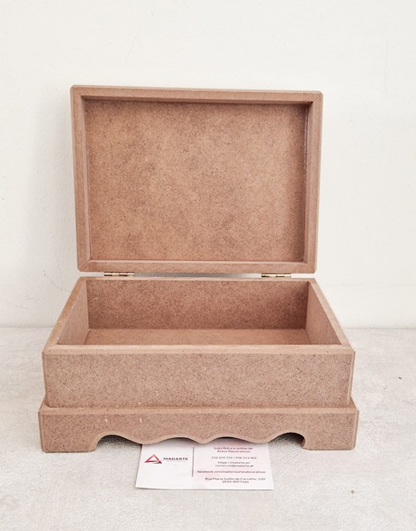 MDF| CAIXA AMPLA 21X15.5X9CM - Image 2