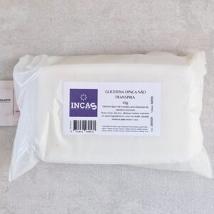 GLICERINA OPACA NÃO TRANSPIRA  1KG