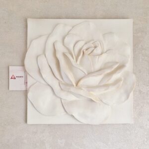 POLIURETANO| APLIQUE ROSA 25X23.5CM