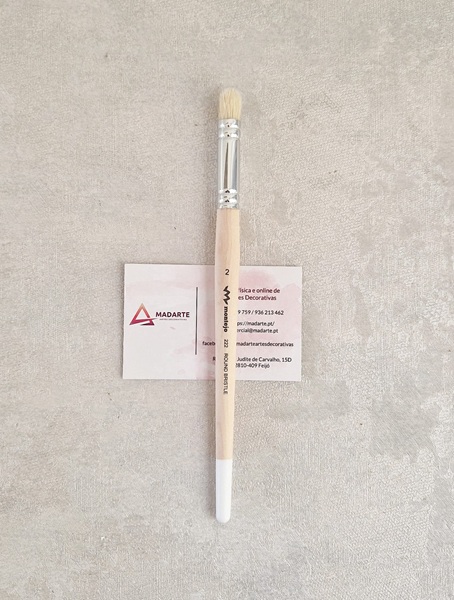 PINCEL DE STENCIL COM CERDAS REDONDAS Nº 2