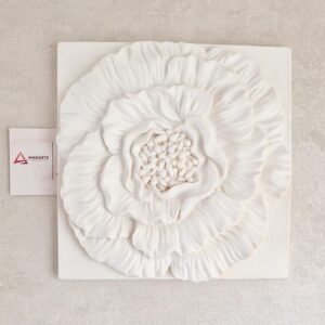 POLIURETANO| FLOR PEONIA 19X19CM