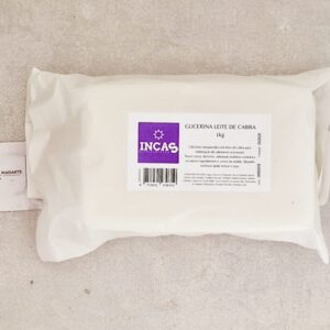 INCAS| GLICERINA LEITE DE CABRA  - 1Kg