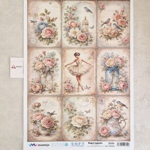 PAPEL DE ARROZ SOFT A3- 5935- 30X41CM