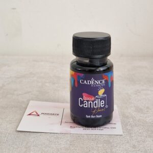 CADENCE| TINTA OPACA PARA VELA PRETO  50ML