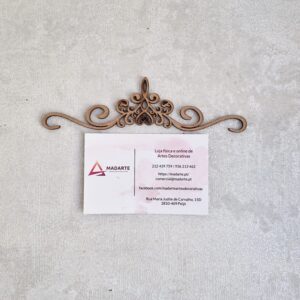 MDF| APLICAÇÃO ARABESCO 14X3.5CM