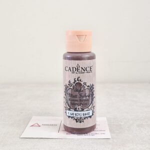 CADENCE| TINTA DE TECIDO STYLE MATE  DARK BROWN  59ML