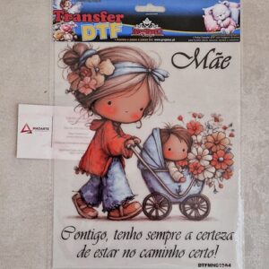 PROJETEC| TRANSFER DTF  MÃE  010  A4