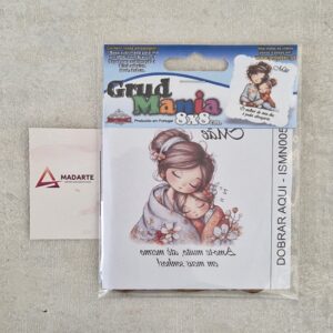 PROJETEC| IMAN DIA DA MÃE 005  8X8CM