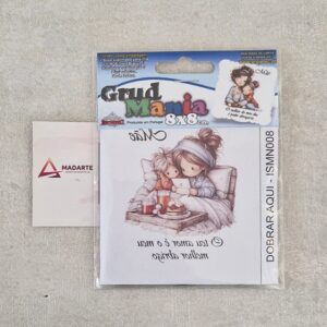 PROJETEC| IMAN DIA DA MÃE 008  8X8CM