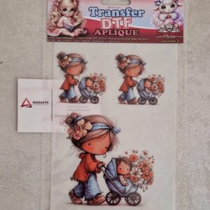 PROJETEC| TRANSFER DTF APLIQUE MÃE 010  A5