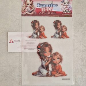 PROJETEC| TRANSFER DTF APLIQUE MÃE  006  A5