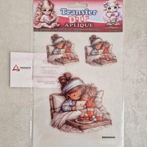 PROJETEC| TRANSFER DTF APLIQUE MÃE  008  A5