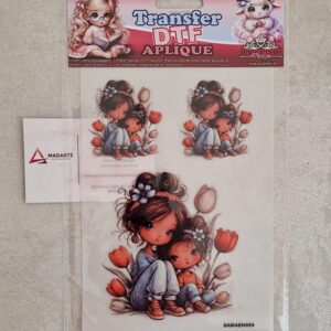 PROJETEC| TRANSFER DTF APLIQUE MÃE  009  A5