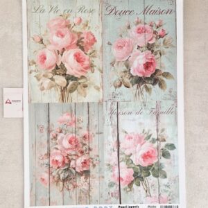 PAPEL DE ARROZ SOFT A3- 5955- 30X41CM