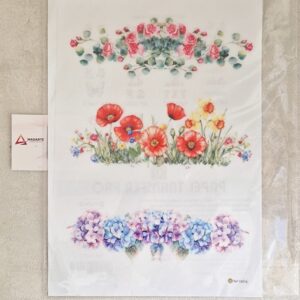 TRANSFER PRO FLORES BARRAS 21X29CM