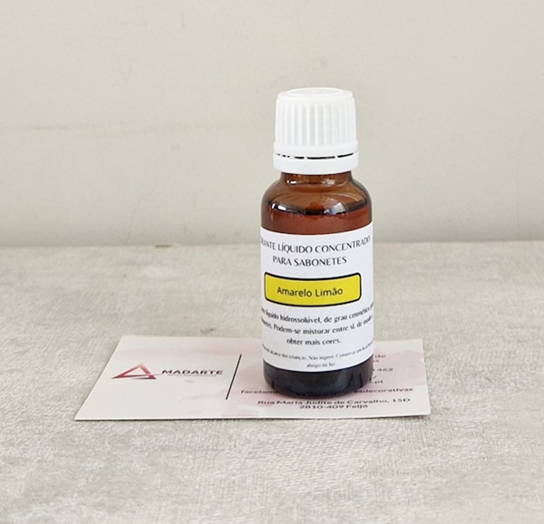 CORANTE SABONETES AMARELO LIMÃO 20ML
