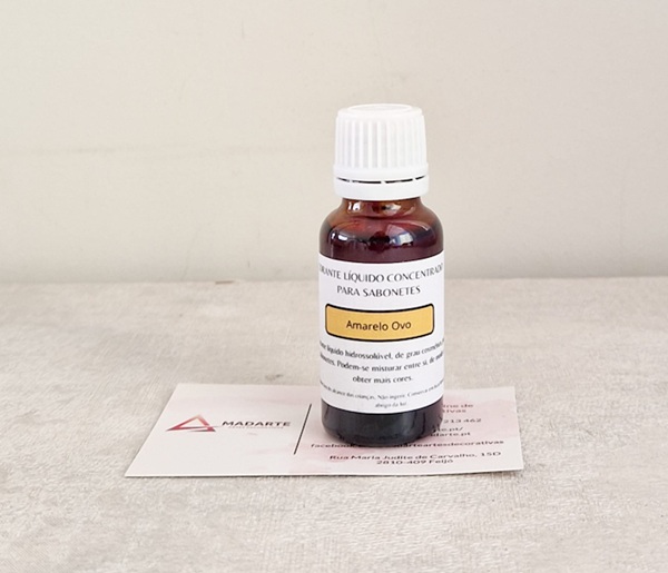 CORANTE SABONETES AMARELO OVO 20ML