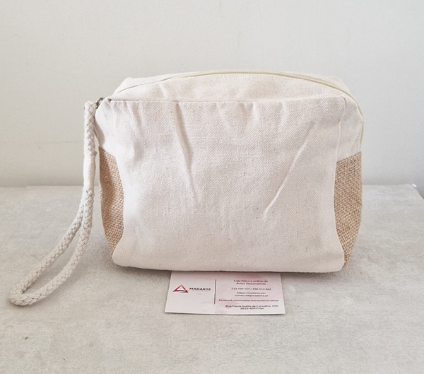 PANO CRÚ| BOLSA 17X14X7CM