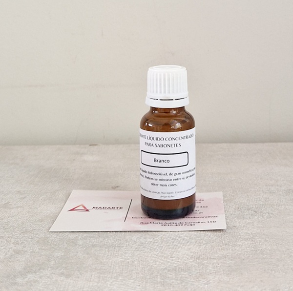 CORANTE SABONETES BRANCO 20ML