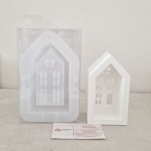 STAFIL| MOLDE DE SILICONE CASINHA 12.5X7X6CM