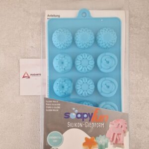 HOBBYFUN| MOLDE DE SILICONE FLORES