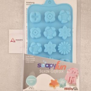 HOBBYFUN| MOLDE DE SILICONE FLORES