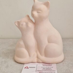 CHACOTA| CASAL DE GATOS 17 CM