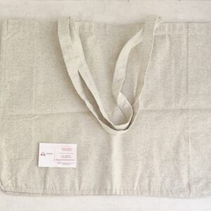 SACO DE ALGODÃO RECICLADO  50X40X15CM