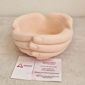 CHACOTA| TAÇA MÃOS 14X12 CM