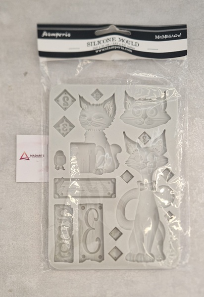 STAMPERIA| MOLDE DE SILICONE 14.8X21CM