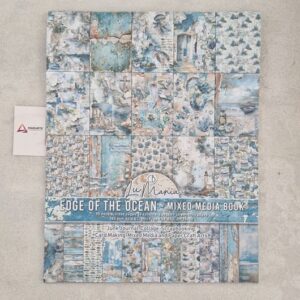 CIAO BELLA| BLOCO SCRAPBOOKING EDGE OF OCEAN  24X30CM