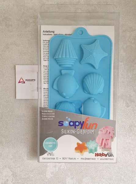 HOBBYFUN| MOLDE DE SILICONE MARINHO