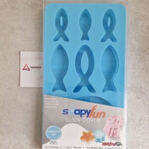 HOBBYFUN| MOLDE DE SILICONE PEIXES