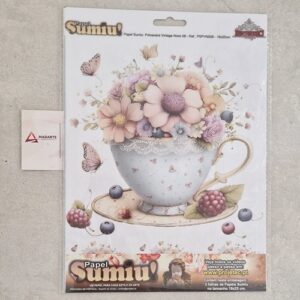 PROJETEC| PAPEL SUMIU PRIMAVERA VINTAGE 06
