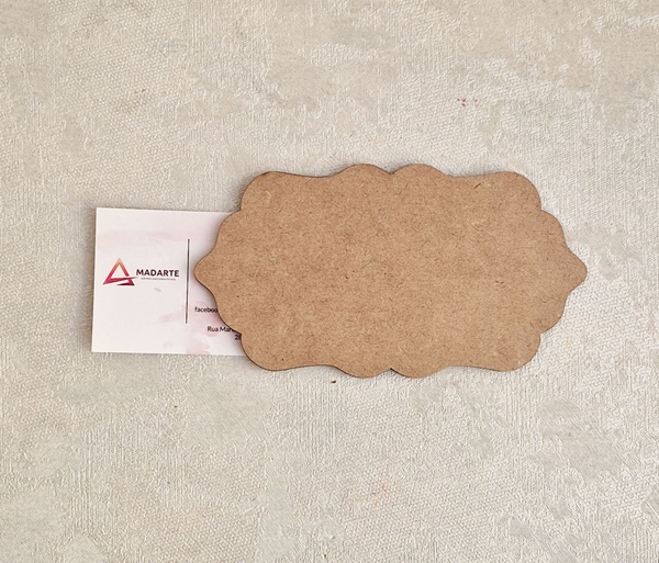MDF| PLACA 15X8.2X0.3CM