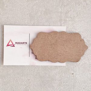 MDF| PLACA  8X4.4X0.3CM