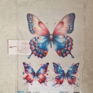 ARTIS DECOR| TRANSFER BORBOLETAS 25X30CM