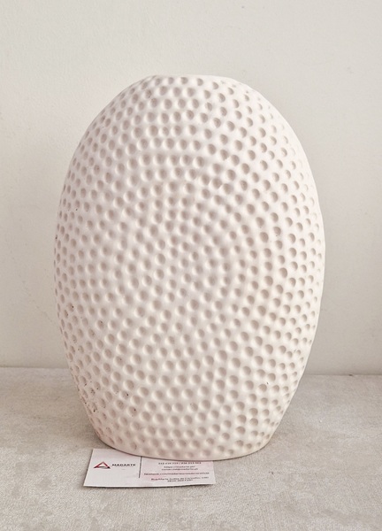 FAIANÇA| JARRA TEXTURADA 27CM