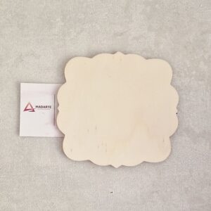 MADEIRA| PLACA RECORTADA 12X12CM