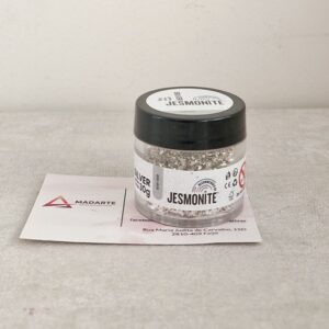 JESMONITE GLITTER CHIPS  PRATA  30GRS