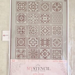 MYSTENCIL| STENCIL AZULEJOS 30X40CM
