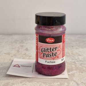 VIVA DECOR| GLITTER PASTE 90ML  FUCHSIA