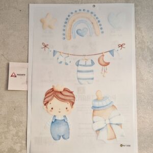 TRANSFER PRO INFANTIL MENINO  21X29CM